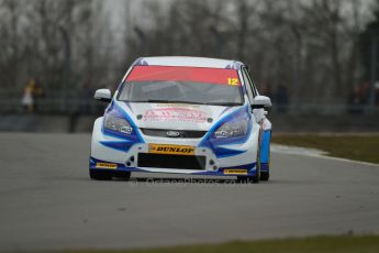 World © Octane Photographic Ltd. Thursday 21st March 2013. Dunlop MSA British Touring Car Championship  (BTCC) Media Day – Donington Park. David Nye – Welch Motorsport – Ford Focus. Digital Ref : 0603cj7d0260