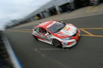 World © Octane Photographic Ltd. Thursday 21st March 2013. Dunlop MSA British Touring Car Championship (BTCC) Media Day – Donington Park. Gordon Sheddon – Honda Yuasa Racing – Honda Civic. Digital Ref : 0603lw1d8002