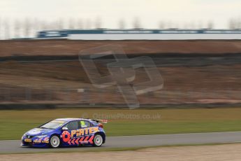 World © Octane Photographic Ltd. Thursday 21st March 2013. Dunlop MSA British Touring Car Championship (BTCC) Media Day – Donington Park. Jeff Smith – Pirtek Racing – Honda Racing. Digital Ref : 0603lw1d3210