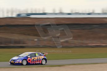 World © Octane Photographic Ltd. Thursday 21st March 2013. Dunlop MSA British Touring Car Championship  (BTCC) Media Day – Donington Park. Jeff Smith – Pirtek Racing – Honda Racing. Digital Ref : 0603lw1d3210