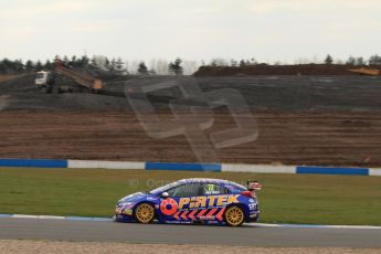 World © Octane Photographic Ltd. Thursday 21st March 2013. Dunlop MSA British Touring Car Championship (BTCC) Media Day – Donington Park. Andrew Jordan – Pirtek Racing – Honda Civic. Digital Ref : 0603lw1d3285