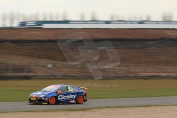 World © Octane Photographic Ltd. Thursday 21st March 2013. Dunlop MSA British Touring Car Championship  (BTCC) Media Day – Donington Park. Adam Morgan – Ciceley Racing – Toyota Avensis. Digital Ref : 0603lw1d3290