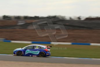 World © Octane Photographic Ltd. Thursday 21st March 2013. Dunlop MSA British Touring Car Championship (BTCC) Media Day – Donington Park. Aron Smith – Airwaves Racing – Ford Focus ST. Digital Ref : 0603lw1d3322