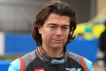 World © Octane Photographic Ltd. Thursday 21st March 2013. Dunlop MSA British Touring Car Championship  (BTCC) Media Day – Donington Park. Liam Griffin – Adison Lee Motorbase – Ford Focus ST. Digital Ref : 0602cj7d2761