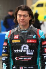 World © Octane Photographic Ltd. Thursday 21st March 2013. Dunlop MSA British Touring Car Championship  (BTCC) Media Day – Donington Park. Liam Griffin – Adison Lee Motorbase – Ford Focus ST. Digital Ref : 0602cj7d2775