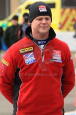 World © Octane Photographic Ltd. Thursday 21st March 2013. Dunlop MSA British Touring Car Championship  (BTCC) Media Day – Donington Park. Warren Scott – BMR Restart – SEAT Leon. Digital Ref : 0602cj7d2826