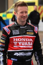 World © Octane Photographic Ltd. Thursday 21st March 2013. Dunlop MSA British Touring Car Championship  (BTCC) Media Day – Donington Park. Gordon Sheddon – Honda Yuasa Racing – Honda Civic. Digital Ref : 0602cj7d2836