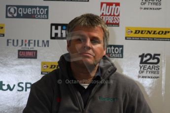 World © Octane Photographic Ltd. Thursday 21st March 2013. Dunlop MSA British Touring Car Championship  (BTCC) Media Day – ITV Commentator and pundit Tom Harvey. Digital Ref : 0601cj7d0128