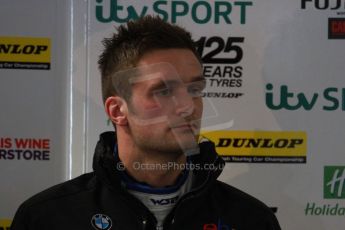 World © Octane Photographic Ltd. Thursday 21st March 2013. Dunlop MSA British Touring Car Championship  (BTCC) Media Day – Donington Park. Colin Turkington – eBay Motors – BMW 1 Series. Digital Ref : 0601cj7d0514