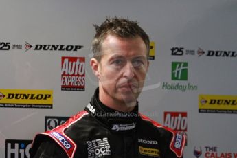 World © Octane Photographic Ltd. Thursday 21st March 2013. Dunlop MSA British Touring Car Championship  (BTCC) Media Day – Donington Park. Matt Neal – Honda Yuasa Racing – Honda Civic. Digital Ref : 0601cj7d0526