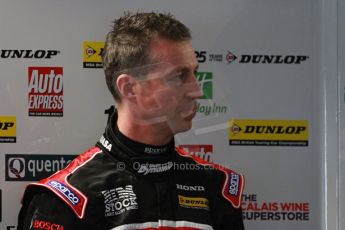 World © Octane Photographic Ltd. Thursday 21st March 2013. Dunlop MSA British Touring Car Championship  (BTCC) Media Day – Donington Park. Matt Neal – Honda Yuasa Racing – Honda Civic. Digital Ref : 0601cj7d0637