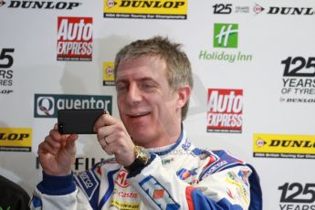 World © Octane Photographic Ltd. Thursday 21st March 2013. Dunlop MSA British Touring Car Championship  (BTCC) Media Day – Donington Park. Jason Plato – MG KX Momentum Racing – MG6 GT. Digital Ref : 0601cj7d0659