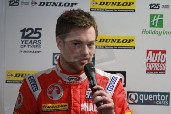 World © Octane Photographic Ltd. Thursday 21st March 2013. Dunlop MSA British Touring Car Championship  (BTCC) Media Day – Donington Park. James Cole – RCIB Insurance Racing – Vauxhall Insignia. Digital Ref : 0601cj7d0988