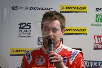 World © Octane Photographic Ltd. Thursday 21st March 2013. Dunlop MSA British Touring Car Championship  (BTCC) Media Day – Donington Park. James Cole – RCIB Insurance Racing – Vauxhall Insignia. Digital Ref : 0601cj7d1028