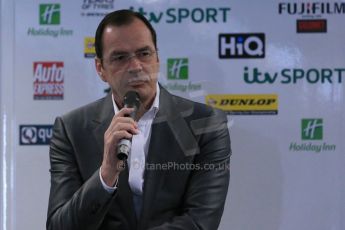 World © Octane Photographic Ltd. Thursday 21st March 2013. Dunlop MSA British Touring Car Championship  (BTCC) Media Day – Series Director - Alan Gow. Digital Ref : 0601lw1d7609