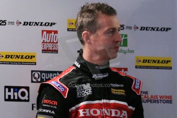 World © Octane Photographic Ltd. Thursday 21st March 2013. Dunlop MSA British Touring Car Championship  (BTCC) Media Day – Donington Park. Matt Neal – Honda Yuasa Racing – Honda Civic. Digital Ref : 0601lw1d7662