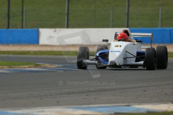 World © Octane Photographic Ltd. Formula Ford, Donington Park practice Thursday 18th April 2013. SWB Motorsport – Sinter LA12/Scholar – Fred Martin-Dye. Digital Ref :