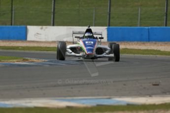 World © Octane Photographic Ltd. Formula Ford, Donington Park practice Thursday 18th April 2013. Richardson Racing – Mygale M12-SJ/Scholar  – Andy Richardson. Digital Ref :