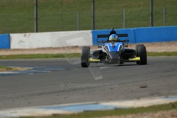 World © Octane Photographic Ltd. Formula Ford, Donington Park practice Thursday 18th April 2013. Falcon Motorsport – Mygale M13-SJ/Scholar – Lassi Halminen. Digital Ref :