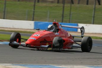 World © Octane Photographic Ltd. Formula Ford, Donington Park practice Thursday 18th April 2013. Jamun Racing – Mygale M12SJ/Scholar – Luke Williams. Digital Ref :