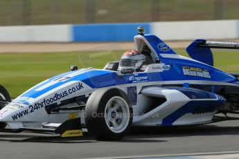 World © Octane Photographic Ltd. Formula Ford, Donington Park practice Thursday 18th April 2013. Enigma Motorsport – Mygale M12SJ/Scholar – George Blundell. Digital Ref :