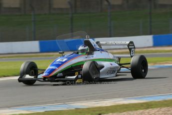 World © Octane Photographic Ltd. Formula Ford, Donington Park practice Thursday 18th April 2013. Richardson Racing – Mygale M12-SJ/Scholar  – Andy Richardson. Digital Ref :
