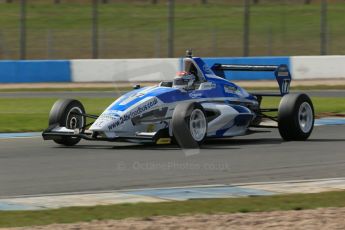 World © Octane Photographic Ltd. Formula Ford, Donington Park practice Thursday 18th April 2013. Enigma Motorsport – Mygale M12SJ/Scholar – George Blundell. Digital Ref :