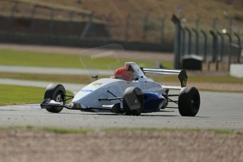 World © Octane Photographic Ltd. Formula Ford, Donington Park practice Thursday 18th April 2013. SWB Motorsport – Sinter LA12/Scholar – Fred Martin-Dye. Digital Ref :