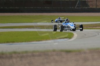 World © Octane Photographic Ltd. Formula Ford, Donington Park practice Thursday 18th April 2013. Enigma Motorsport – Mygale M12SJ/Scholar – George Blundell. Digital Ref :