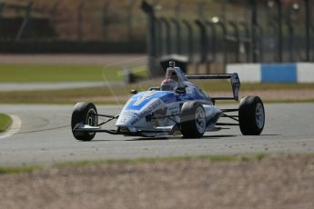 World © Octane Photographic Ltd. Formula Ford, Donington Park practice Thursday 18th April 2013. Enigma Motorsport – Mygale M12SJ/Scholar – George Blundell. Digital Ref :