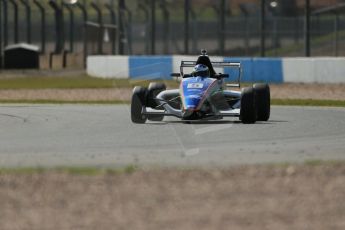 World © Octane Photographic Ltd. Formula Ford, Donington Park practice Thursday 18th April 2013. Richardson Racing – Mygale M12-SJ/Scholar  – Andy Richardson. Digital Ref :
