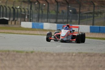 World © Octane Photographic Ltd. Formula Ford, Donington Park practice Thursday 18th April 2013. Radical Sportscars – Sinter LA12/Scholar – James Abbot. Digital Ref :