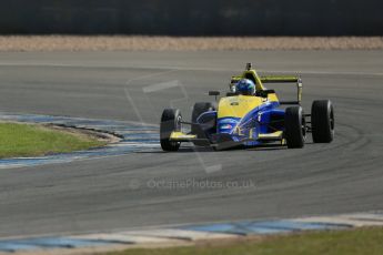 World © Octane Photographic Ltd. Formula Ford, Donington Park practice Thursday 18th April 2013. Falcon Motorsport – Mygale M13-SJ/Scholar – Harrison Scott. Digital Ref :