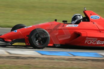 World © Octane Photographic Ltd. Formula Ford, Donington Park practice Thursday 18th April 2013. Jamun Racing – Mygale M12SJ/Scholar – Luke Williams. Digital Ref :