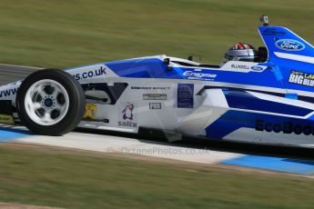 World © Octane Photographic Ltd. Formula Ford, Donington Park practice Thursday 18th April 2013. Enigma Motorsport – Mygale M12SJ/Scholar – George Blundell. Digital Ref :