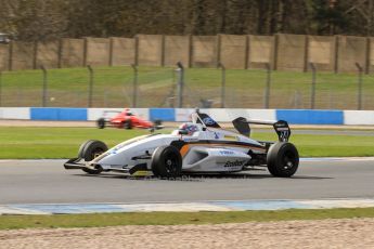 World © Octane Photographic Ltd. Formula Ford, Donington Park practice Thursday 18th April 2013. JTR - Mygale M13-SJ/Mountune – Camren Kaminsky. Digital Ref :