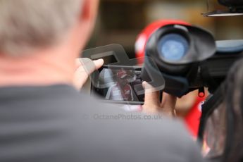 World © Octane Photographic Ltd. GP2 British GP, Silverstone, Thursday 27th June 2013. Felipe Massa - Scuderia Ferrari - Shell Towcester Pit Stop. Digital Ref : 0723lw1d9822