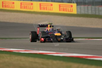 World © Octane Photographic Ltd. F1 USA GP - Austin, Texas, Circuit of the Americas (COTA), Friday 15th November 2013 - Practice 1. Infiniti Red Bull Racing RB9 - Mark Webber. Digital Ref : 0853lw1d2759