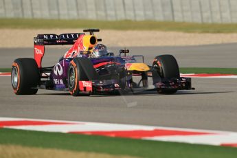 World © Octane Photographic Ltd. F1 USA GP - Austin, Texas, Circuit of the Americas (COTA), Friday 15th November 2013 - Practice 1. Infiniti Red Bull Racing RB9 - Sebastian Vettel. Digital Ref : 0853lw1d2801