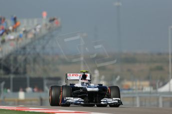 World © Octane Photographic Ltd. F1 USA GP - Austin, Texas, Circuit of the Americas (COTA), Friday 15th November 2013 - Practice 1. Williams FW35 - Valtteri Bottas. Digital Ref : 0853lw1d3230