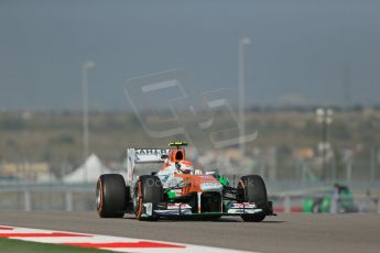 World © Octane Photographic Ltd. F1 USA GP - Austin, Texas, Circuit of the Americas (COTA), Friday 15th November 2013 - Practice 1. Sahara Force India VJM06 - Adrian Sutil. Digital Ref : 0853lw1d3265