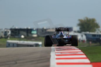 World © Octane Photographic Ltd. F1 USA GP - Austin, Texas, Circuit of the Americas (COTA), Friday 15th November 2013 - Practice 1. Infiniti Red Bull Racing RB9 - Sebastian Vettel. Digital Ref : 0853lw1d3494