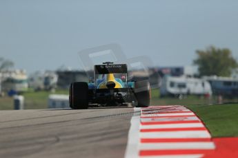 World © Octane Photographic Ltd. F1 USA GP - Austin, Texas, Circuit of the Americas (COTA), Friday 15th November 2013 - Practice 1. Caterham F1 Team CT03 – Alexander Rossi. Digital Ref : 0853lw1d3540