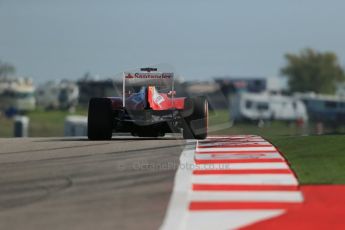 World © Octane Photographic Ltd. F1 USA GP - Austin, Texas, Circuit of the Americas (COTA), Friday 15th November 2013 - Practice 1. Scuderia Ferrari F138 - Fernando Alonso. Digital Ref : 0853lw1d3551