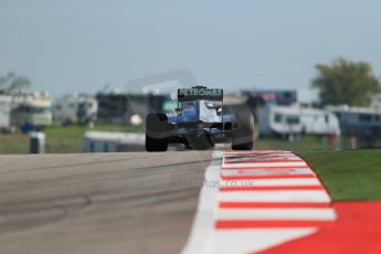 World © Octane Photographic Ltd. F1 USA GP - Austin, Texas, Circuit of the Americas (COTA), Friday 15th November 2013 - Practice 1. Mercedes AMG Petronas F1 W04 – Lewis Hamilton. Digital Ref : 0853lw1d3578