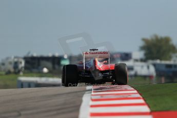 World © Octane Photographic Ltd. F1 USA GP - Austin, Texas, Circuit of the Americas (COTA), Friday 15th November 2013 - Practice 1. Scuderia Ferrari F138 - Fernando Alonso. Digital Ref : 0853lw1d3621