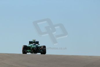World © Octane Photographic Ltd. F1 USA GP, Austin, Texas, Circuit of the Americas (COTA), Friday 15th November 2013 - Practice 2. Caterham F1 Team CT03 - Giedo van der Garde. Digital Ref : 0854lw1d3669
