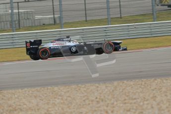 World © Octane Photographic Ltd. F1 USA GP, Austin, Texas, Circuit of the Americas (COTA), Saturday 16th November 2013 - Practice 3. Williams FW35 - Pastor Maldonado. Digital Ref : 0857lw1d4672