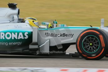 World © Octane Photographic Ltd. F1 USA GP, Austin, Texas, Circuit of the Americas (COTA), Saturday 16th November 2013 - Practice 3. Mercedes AMG Petronas F1 W04 - Nico Rosberg. Digital Ref : 0857lw1d4936
