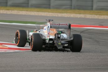 World © Octane Photographic Ltd. F1 USA GP, Austin, Texas, Circuit of the Americas (COTA), Saturday 16th November 2013 - Practice 3. Sahara Force India VJM06 - Paul di Resta. Digital Ref : 0857lw1d4969